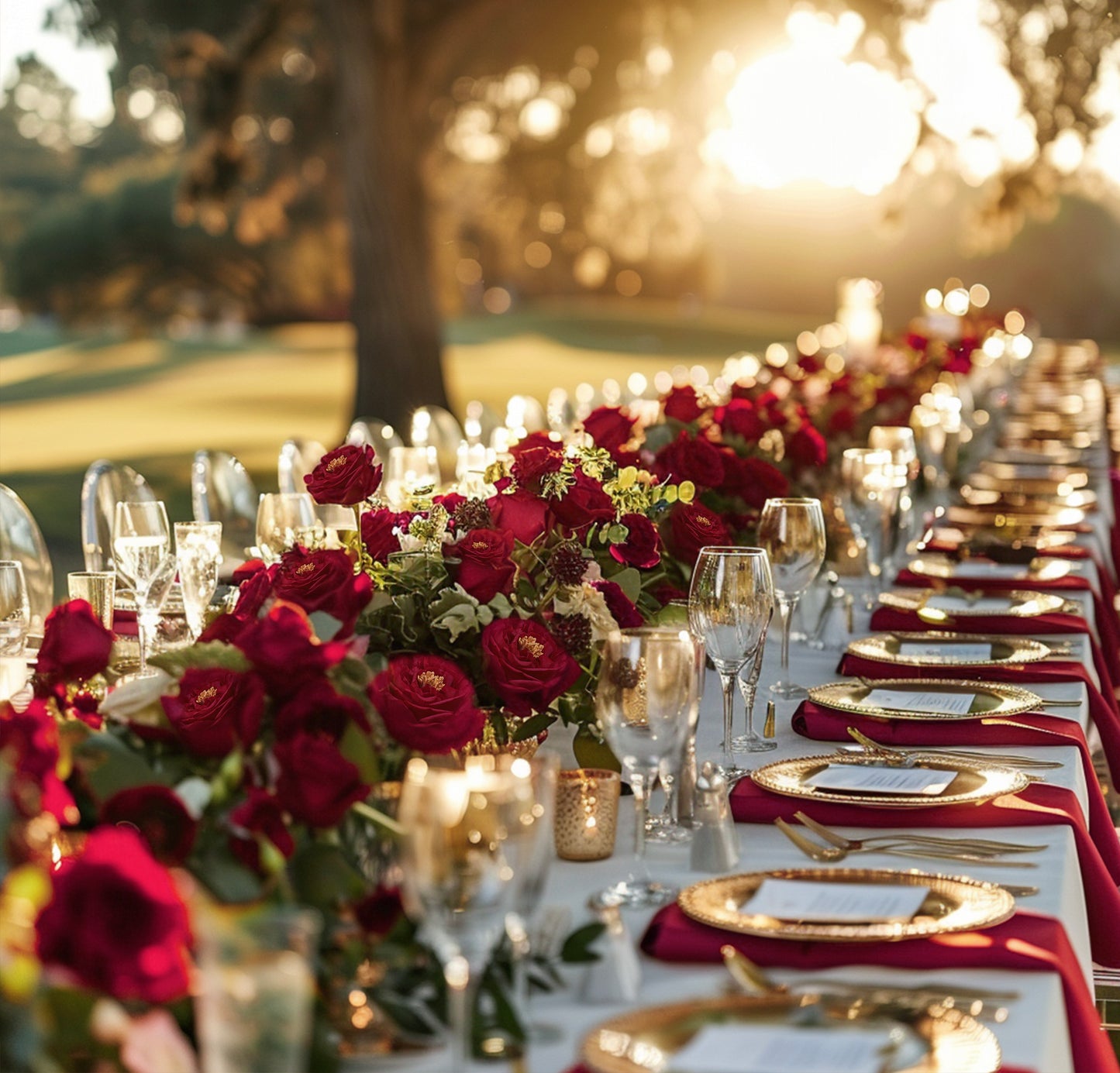 Real Touch Artificial Austin Roses, 6 Faux Rose Stems + 6 Eucalyptus Leaves